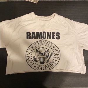 Ramones crop top